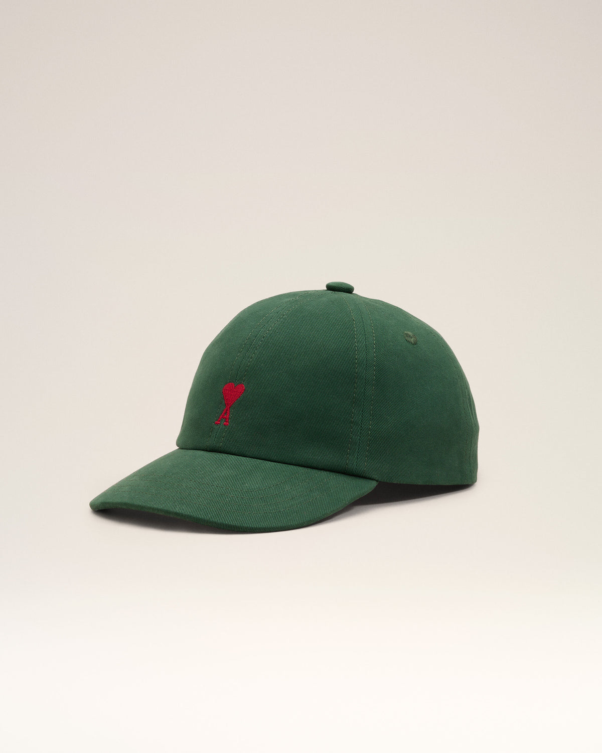 Green cotton cap with Ami de Coeur - 5