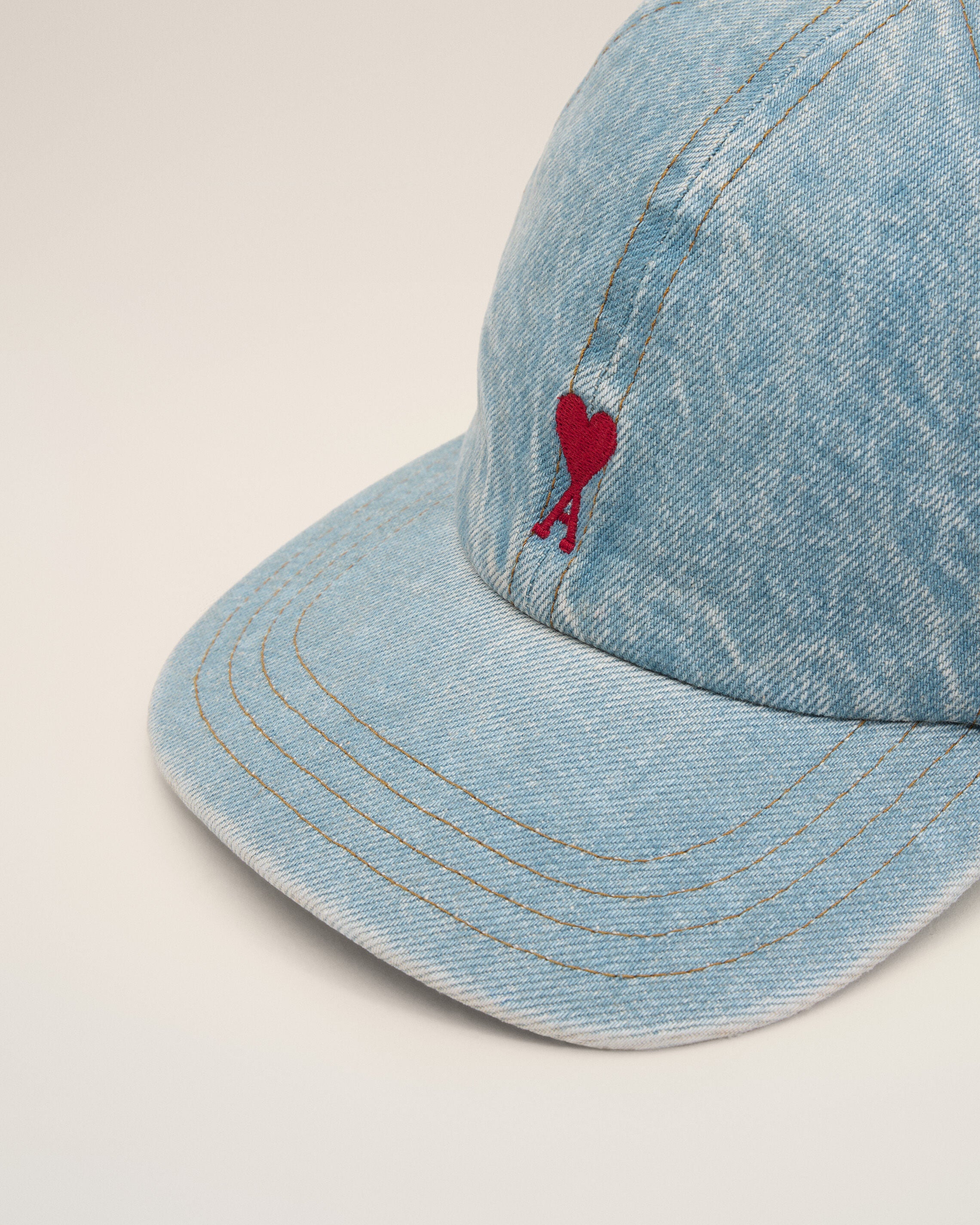 Casquette bleue en denim Ami de Coeur - 6