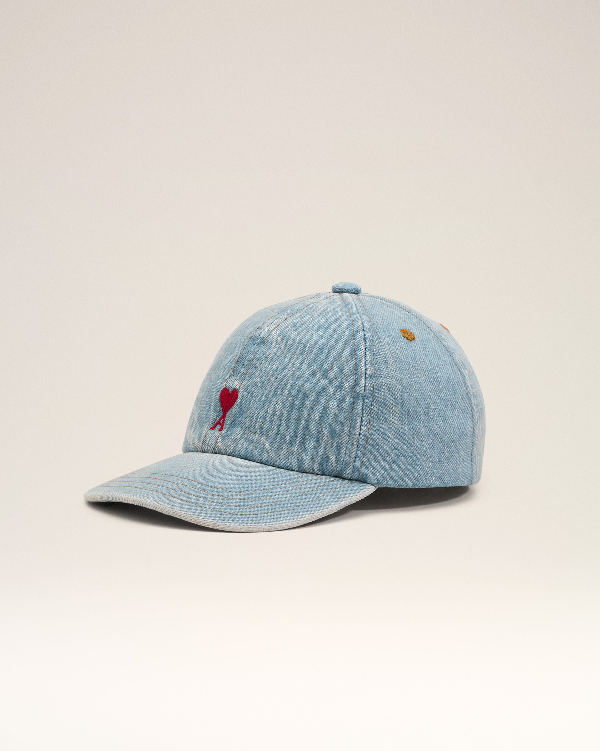 Casquette bleue en denim Ami de Coeur - 1