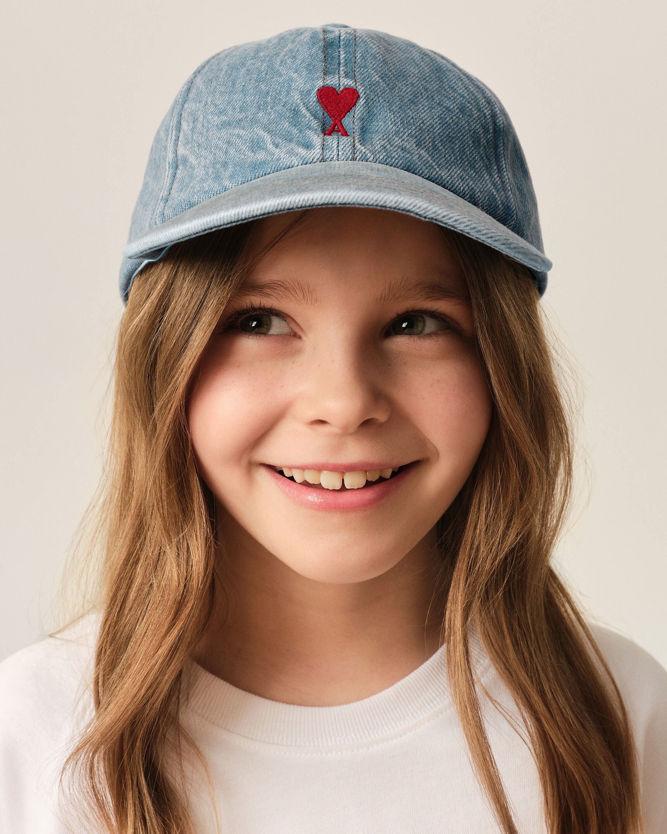 Casquette bleue en denim Ami de Coeur - 8