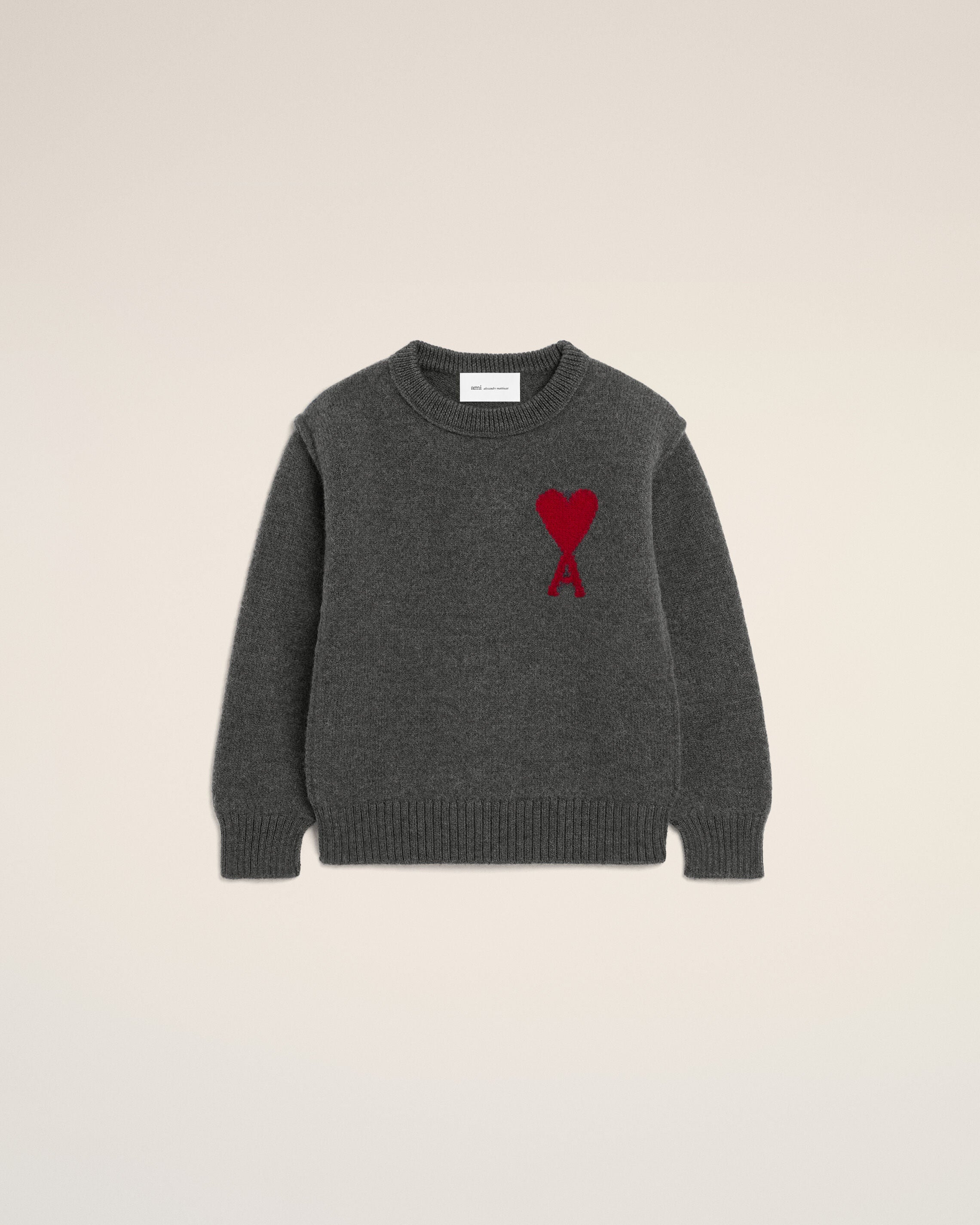 Jersey de lana gris Ami de Cœur - 1