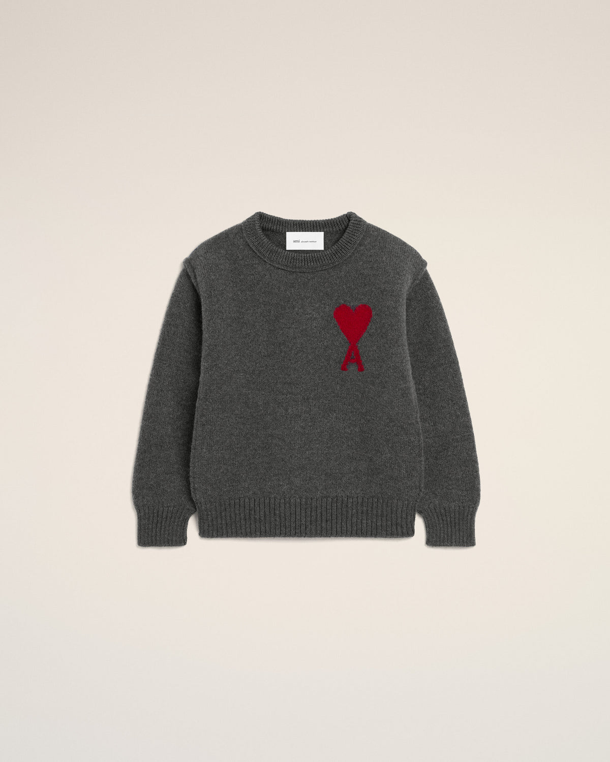 Jersey de lana gris Ami de Cœur - 5