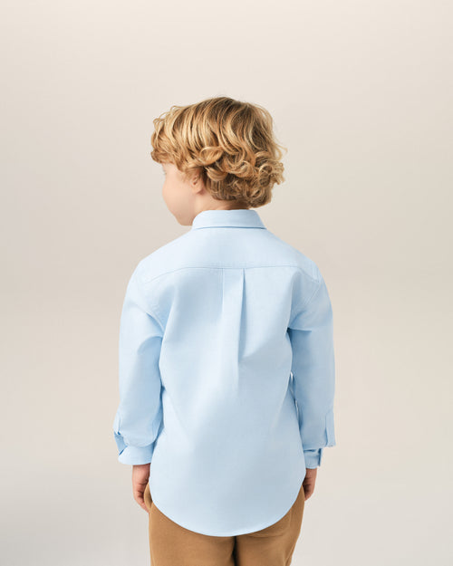Chemise bleue en coton Ami de Coeur - Homme - 4 - AMI Paris - Ami Paris