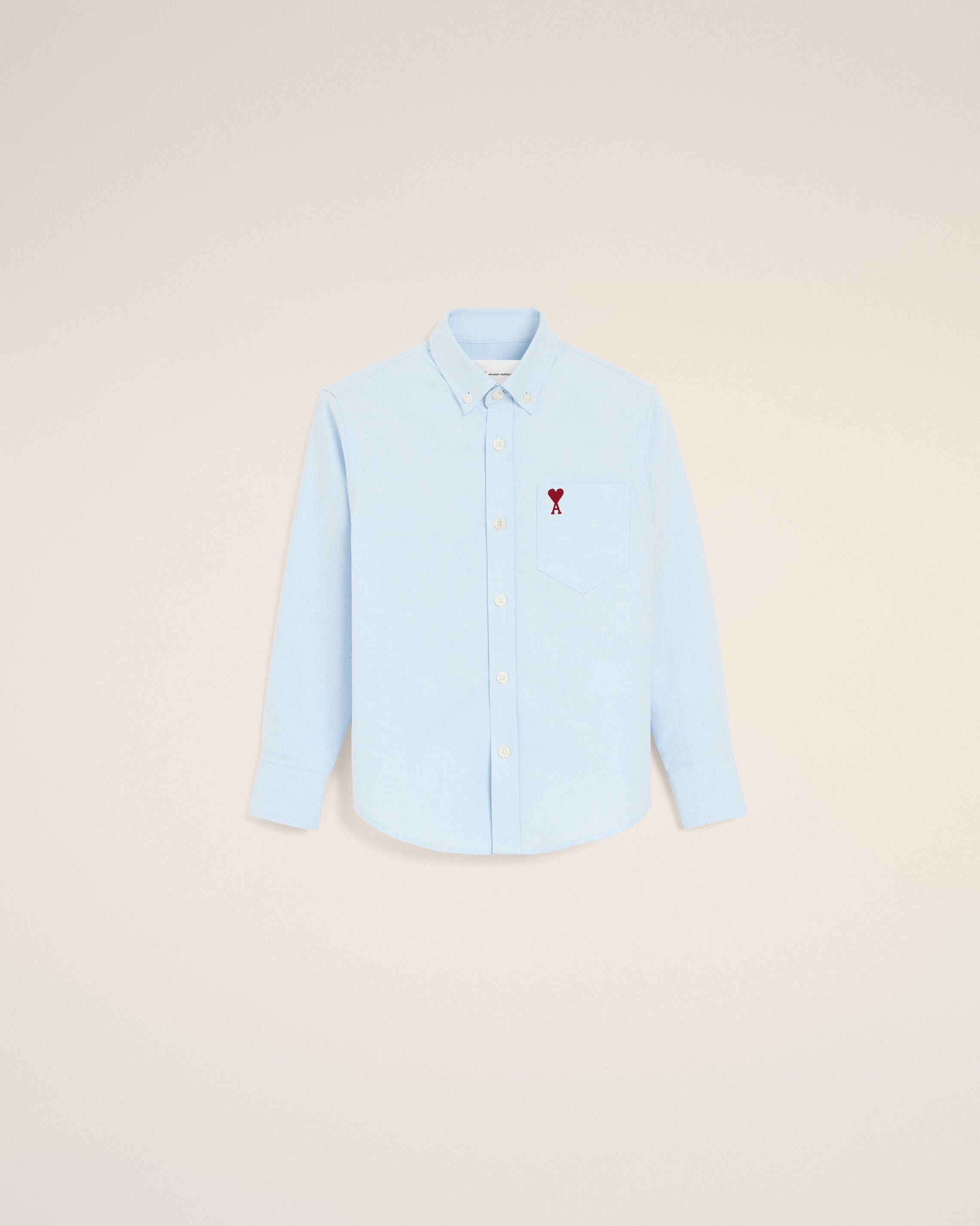 Chemise bleue en coton Ami de Coeur - 5