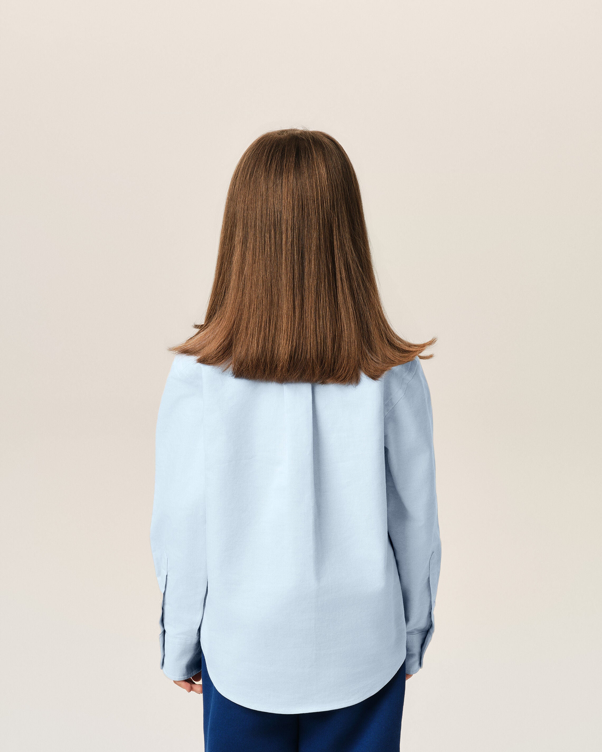 Chemise bleue en coton Ami de Coeur - 8