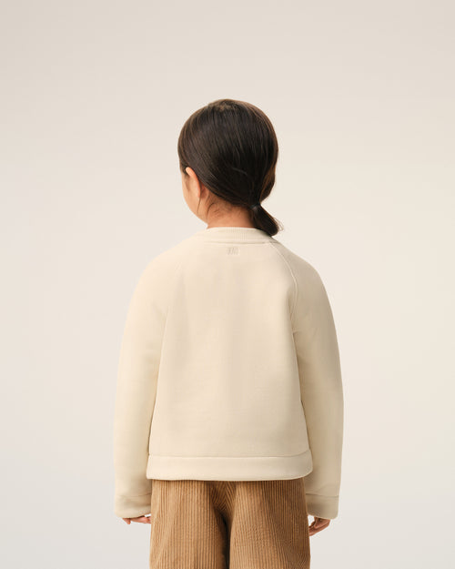 White Cotton Ami de Coeur Crewneck Sweatshirt - Woman - 13 - AMI Paris - Ami Paris