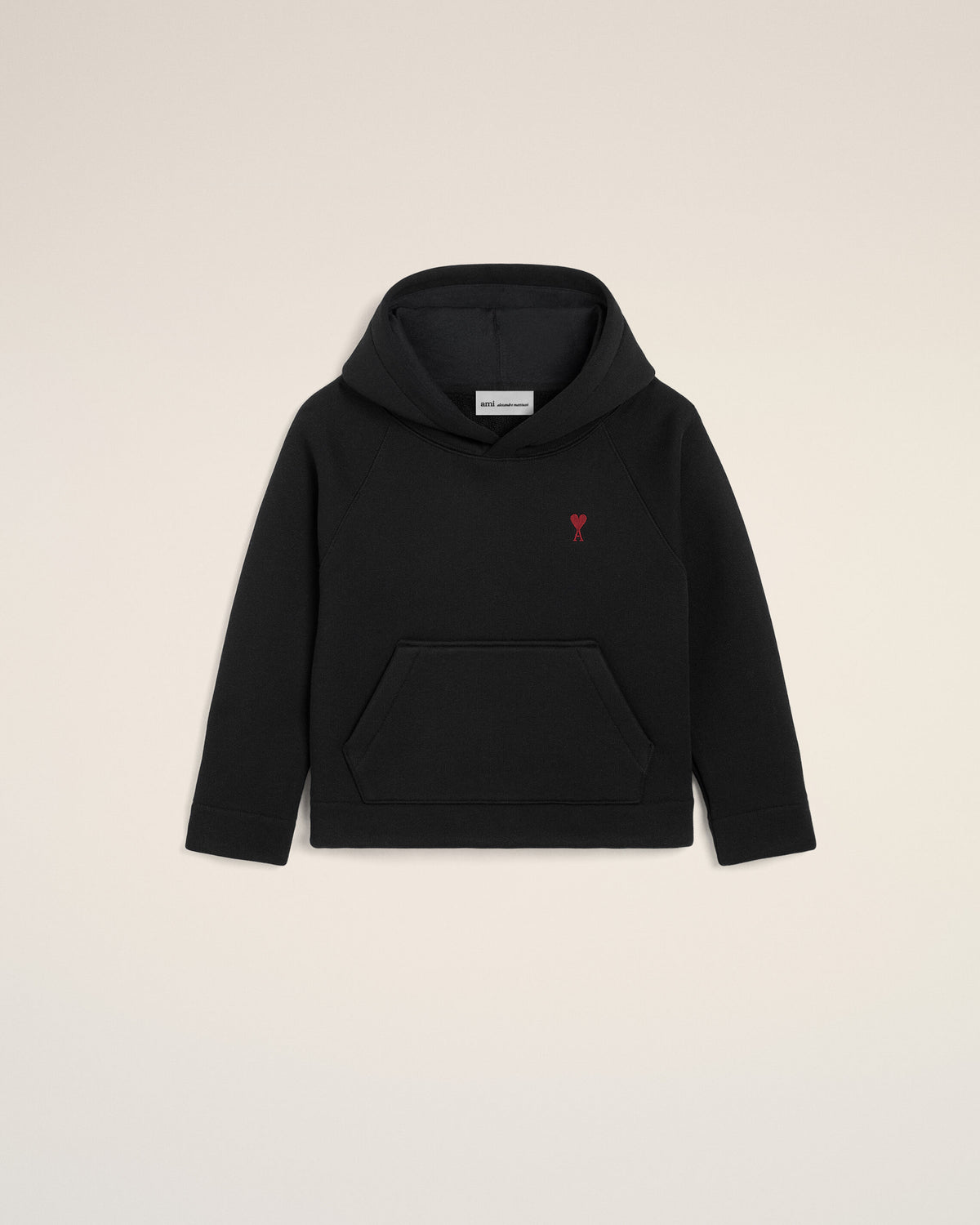 Ami de Coeur Hoodie aus schwarzer Baumwolle - 5