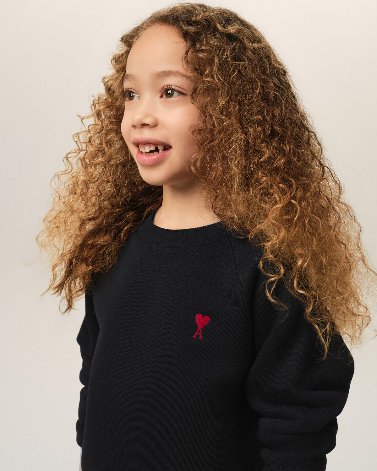 Sweatshirt noir en coton Ami de Coeur - 7