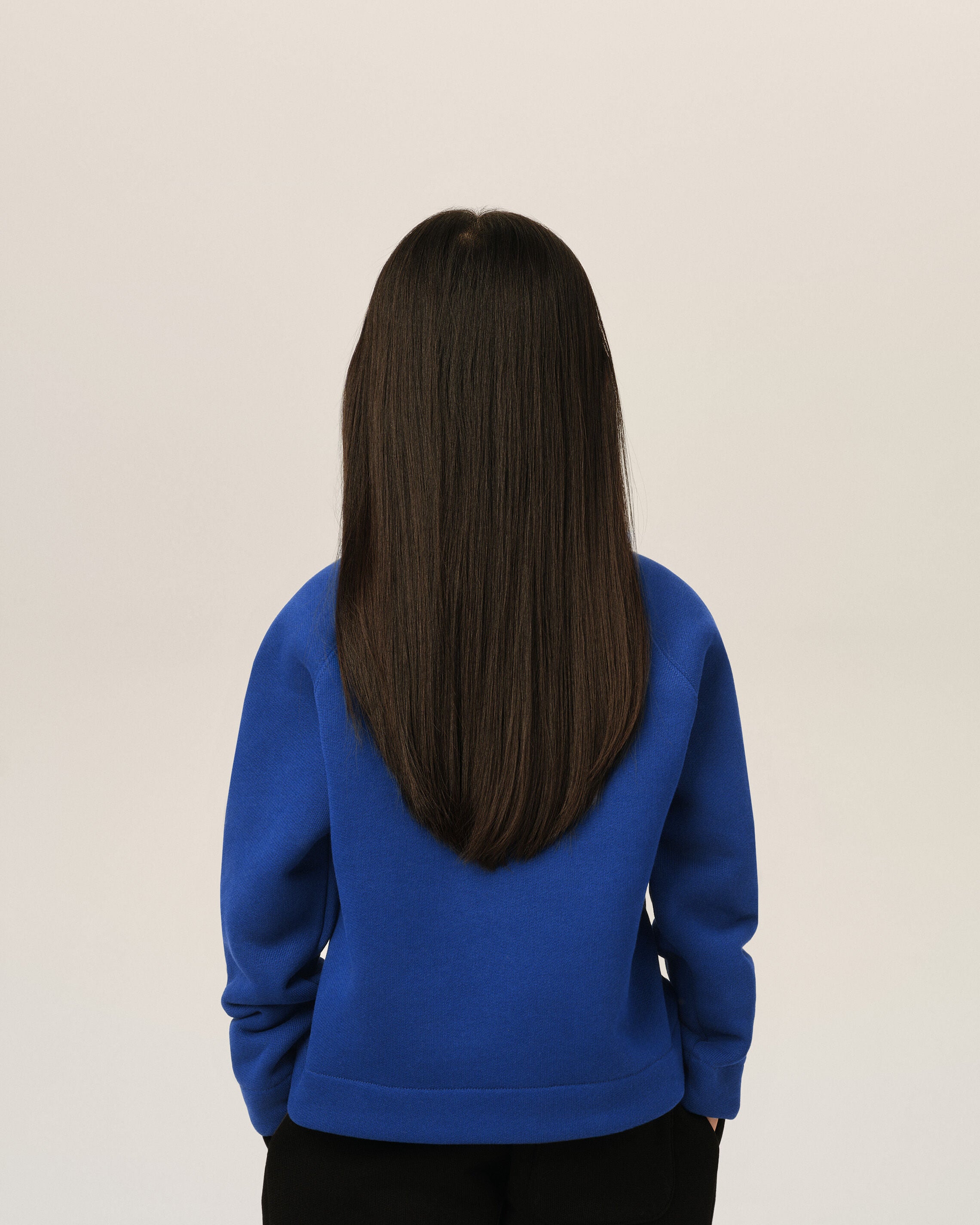 Ami de Coeur Sweatshirt aus blauem Baumwollstoff - 8