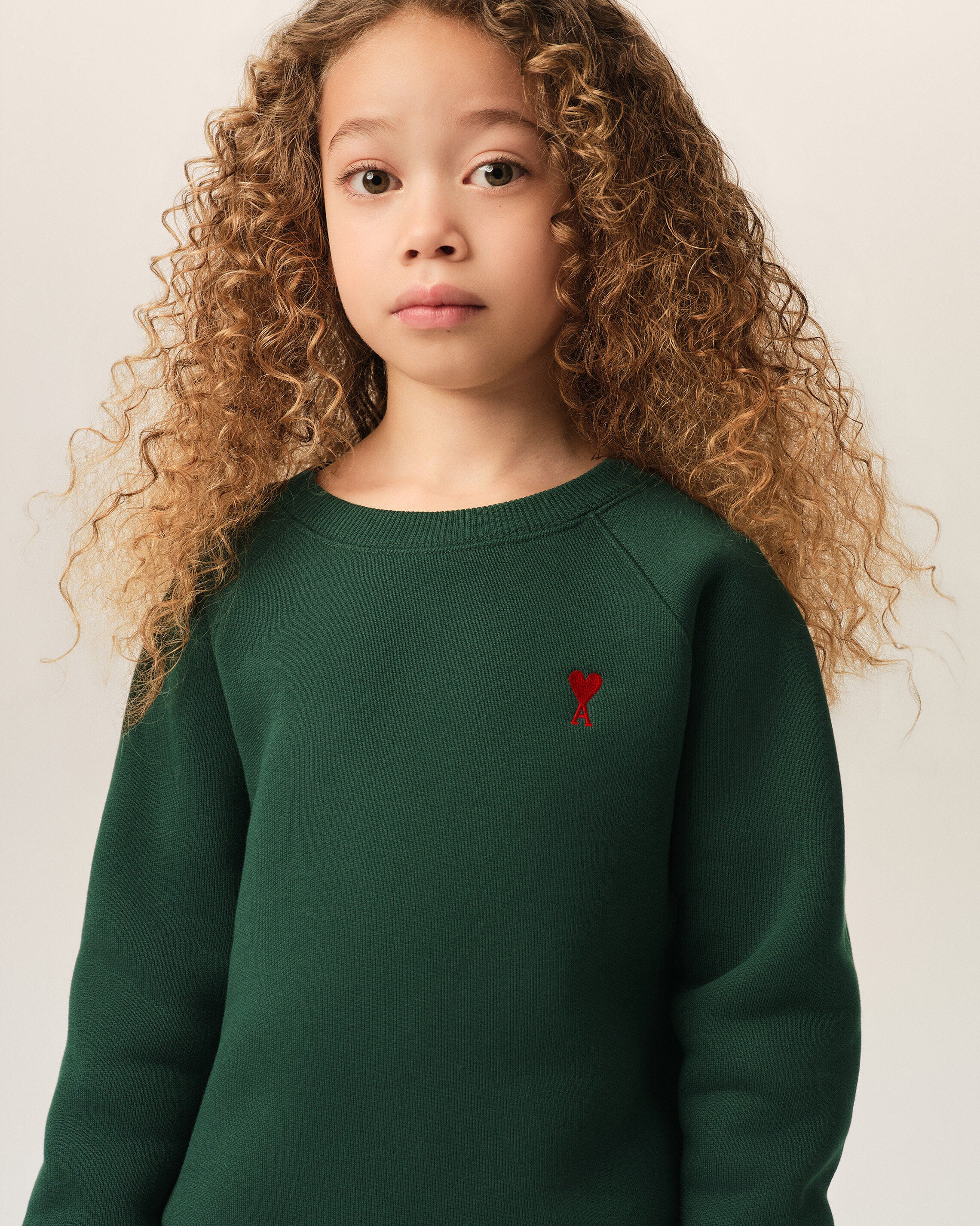 Sudadera Ami de Cœur de algodón verde - 7