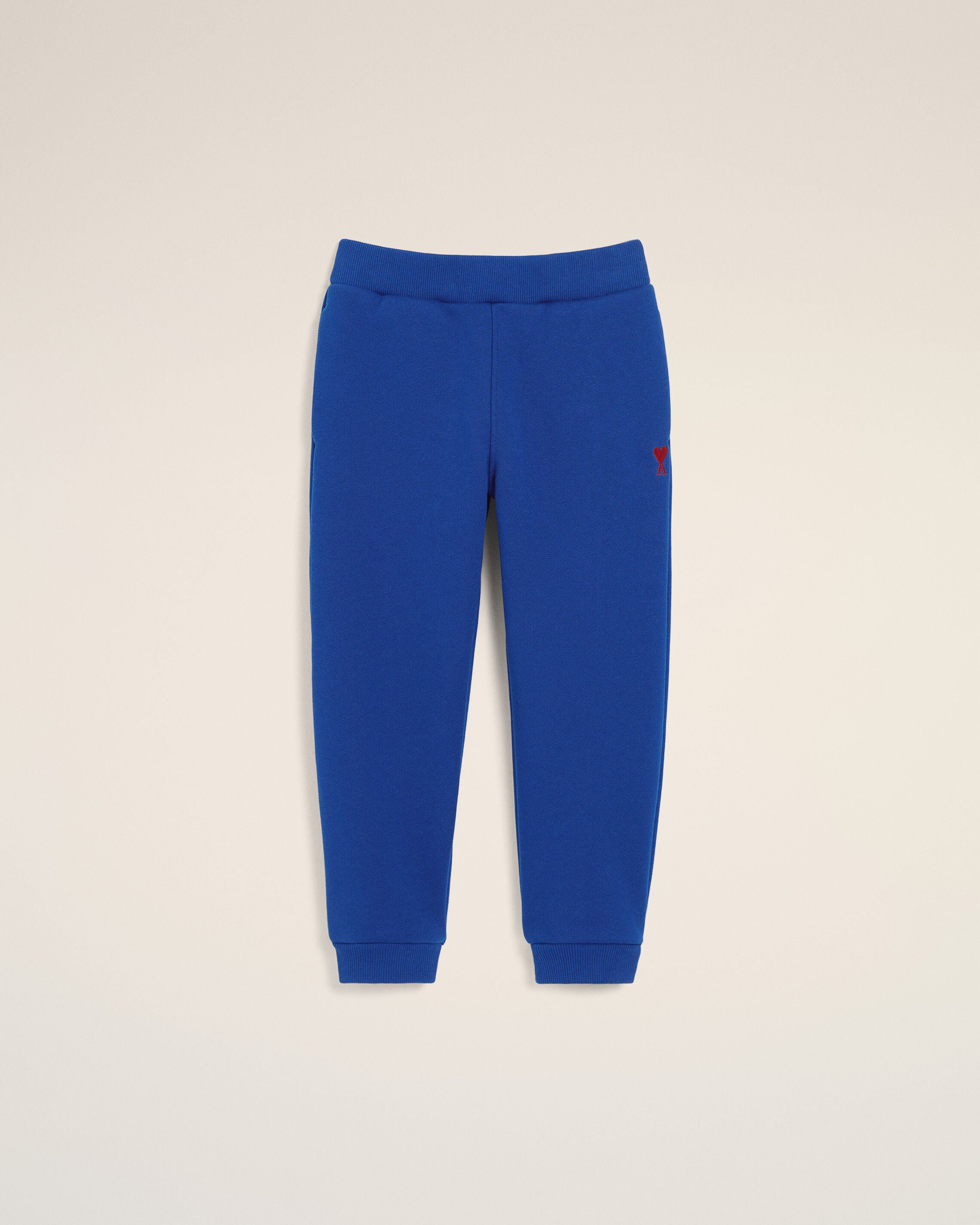 Blue cotton track pants with Ami de Coeur - 1