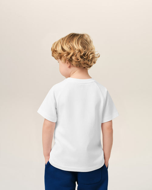White cotton t-shirt with Ami de Coeur - Man - 4 - AMI Paris - Ami Paris