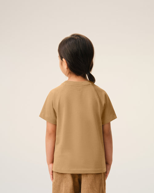 Ami De Coeur T-Shirt aus brauner Baumwolle - 7 - Ami Paris