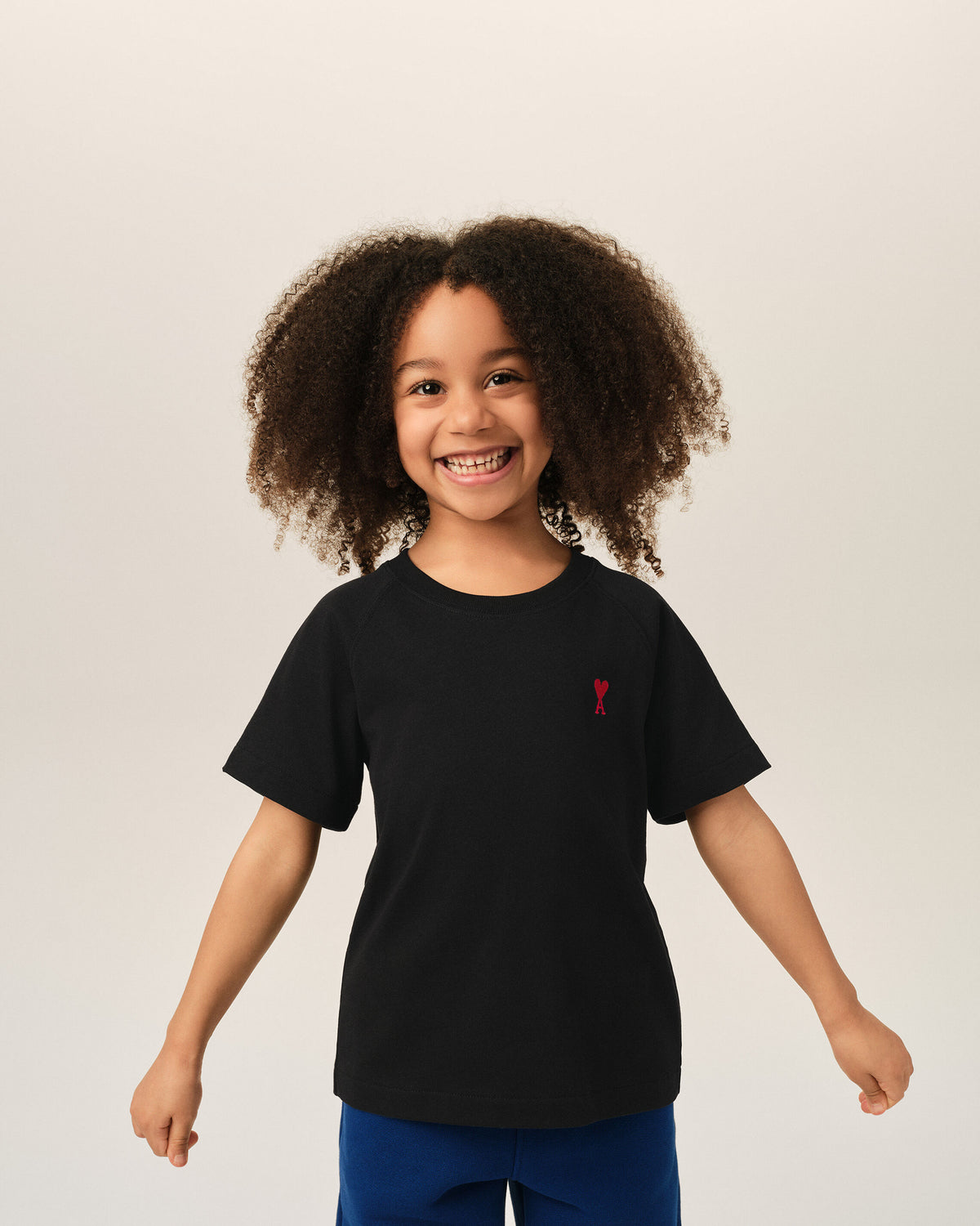 T-shirt noir en coton Ami de Coeur - 6