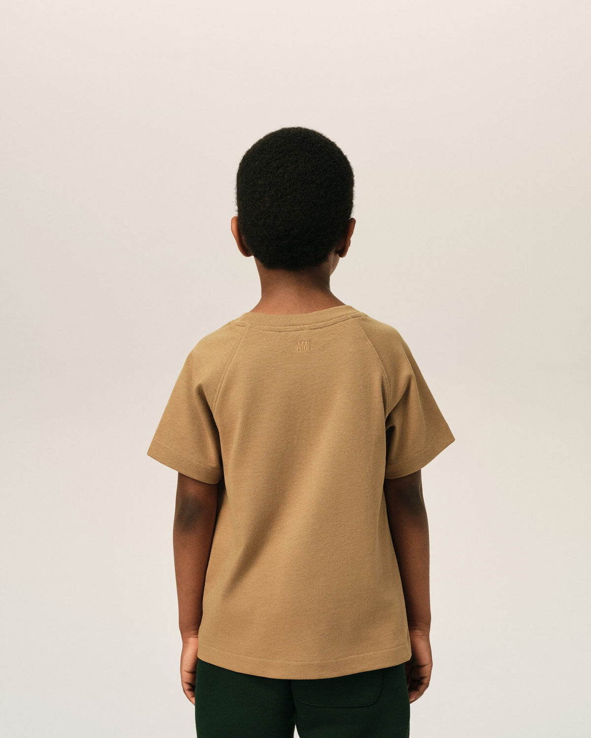 Brown Cotton Ami De Coeur T-shirt - 4