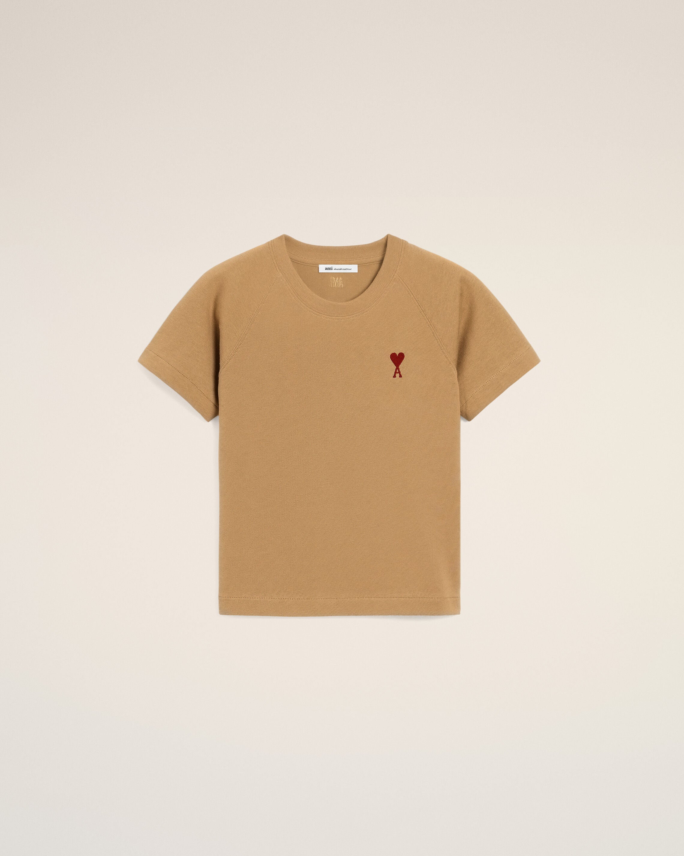 Brown Cotton Ami De Coeur T-shirt - 8