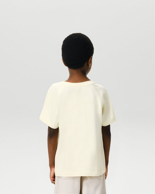 White cotton t-shirt Ami de Coeur patch - Man - 4 - AMI Paris - Ami Paris