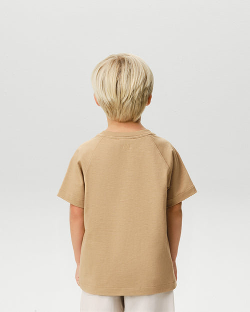 T-shirt beige en coton patch Ami de Coeur - Homme - 4 - AMI Paris - Ami Paris