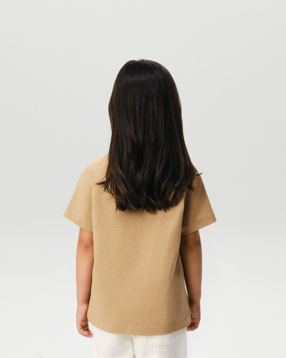 T-shirt beige en coton patch Ami de Coeur - 8