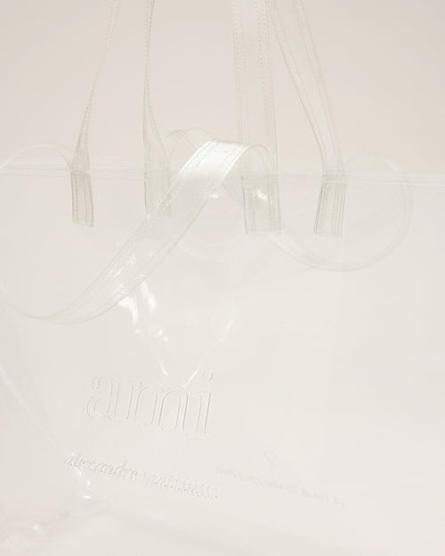 Limited Edition Transparent Midi Tote Bag - 10 - Ami Paris