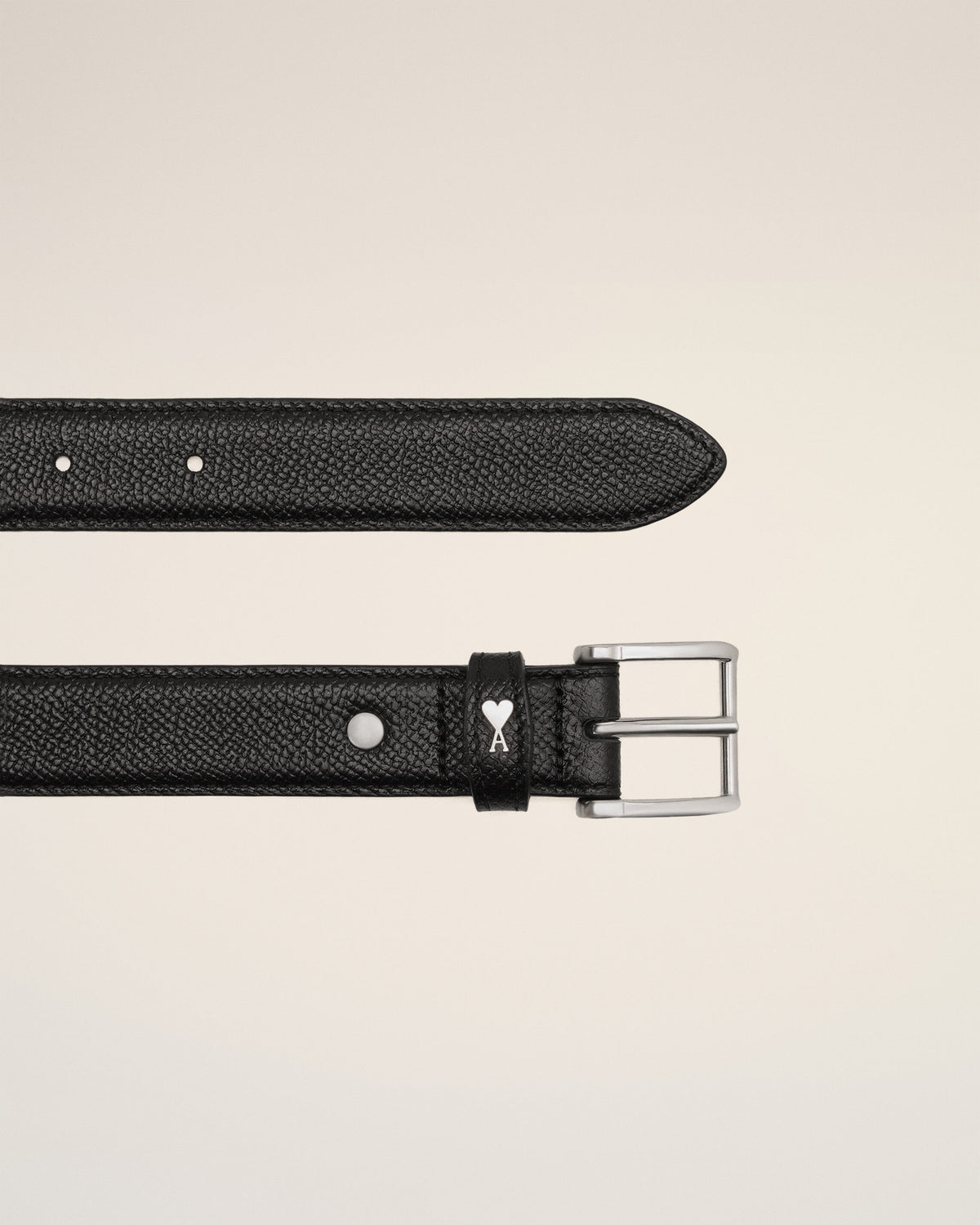 Ceinture Paris Paris Noire en Cuir De Vache - 2