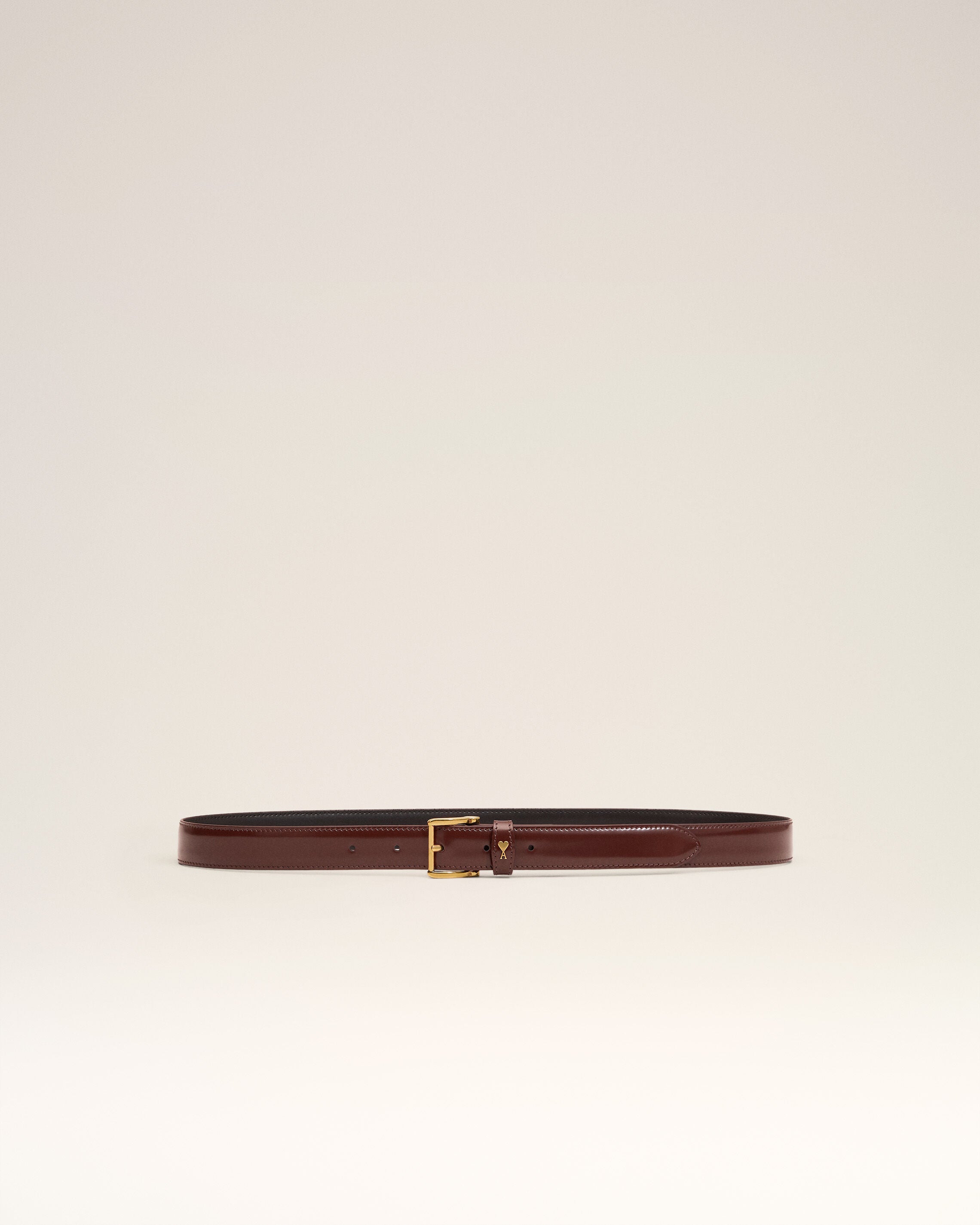 Paris Paris ベルト ブラック/バイブレーテッドシルバー | AMI PARIS