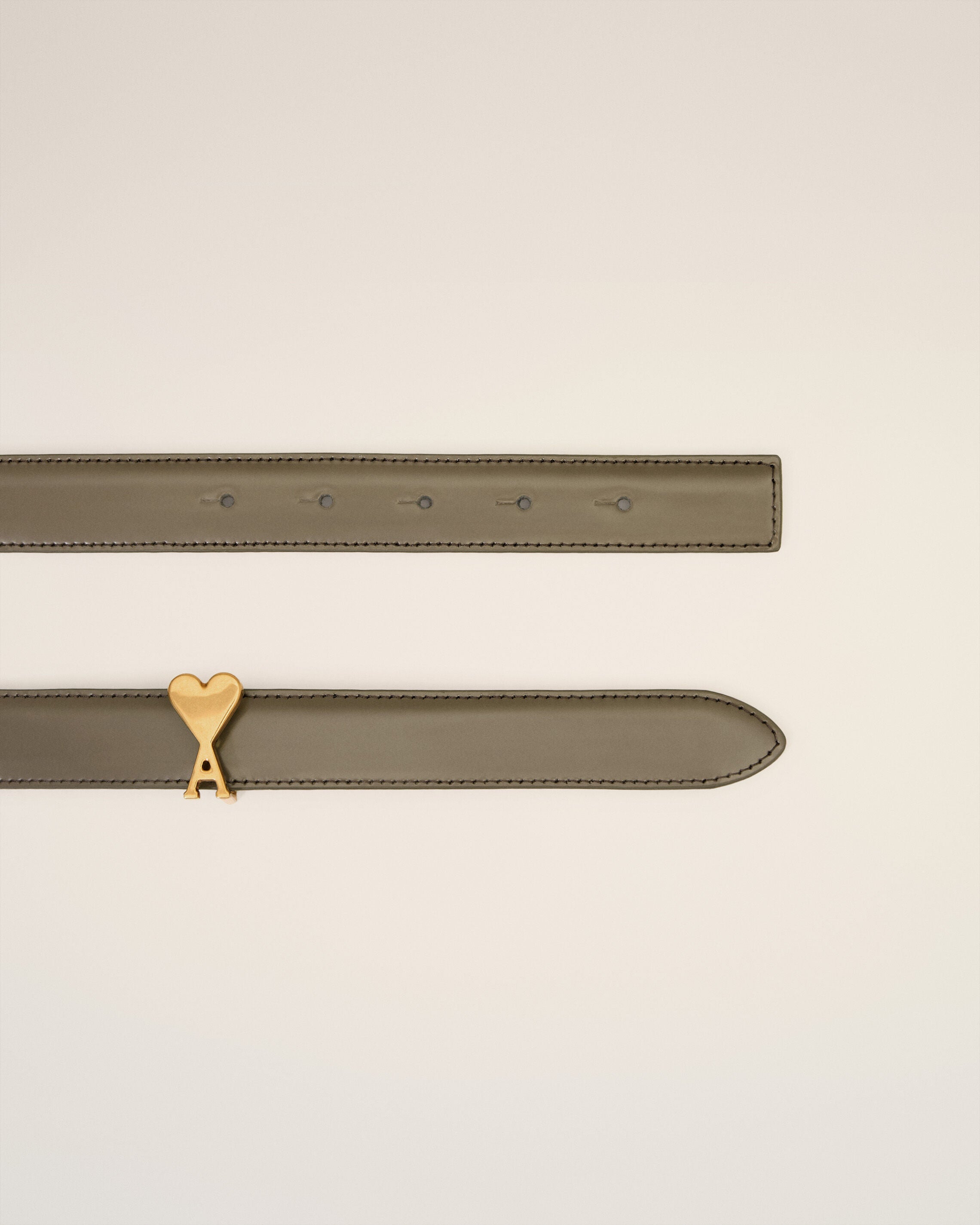 AMI PARIS(アミパリス) AMI DE COEUR ベルト AMI Paris Ami De Coeur Belt 25mm Black