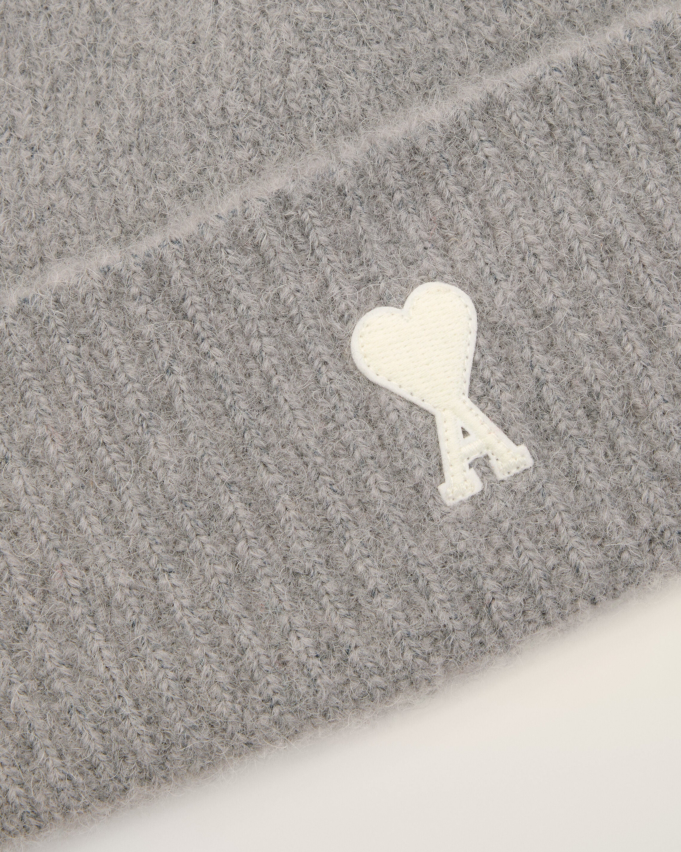 Gorro Ami de Cœur de alpaca gris - 9