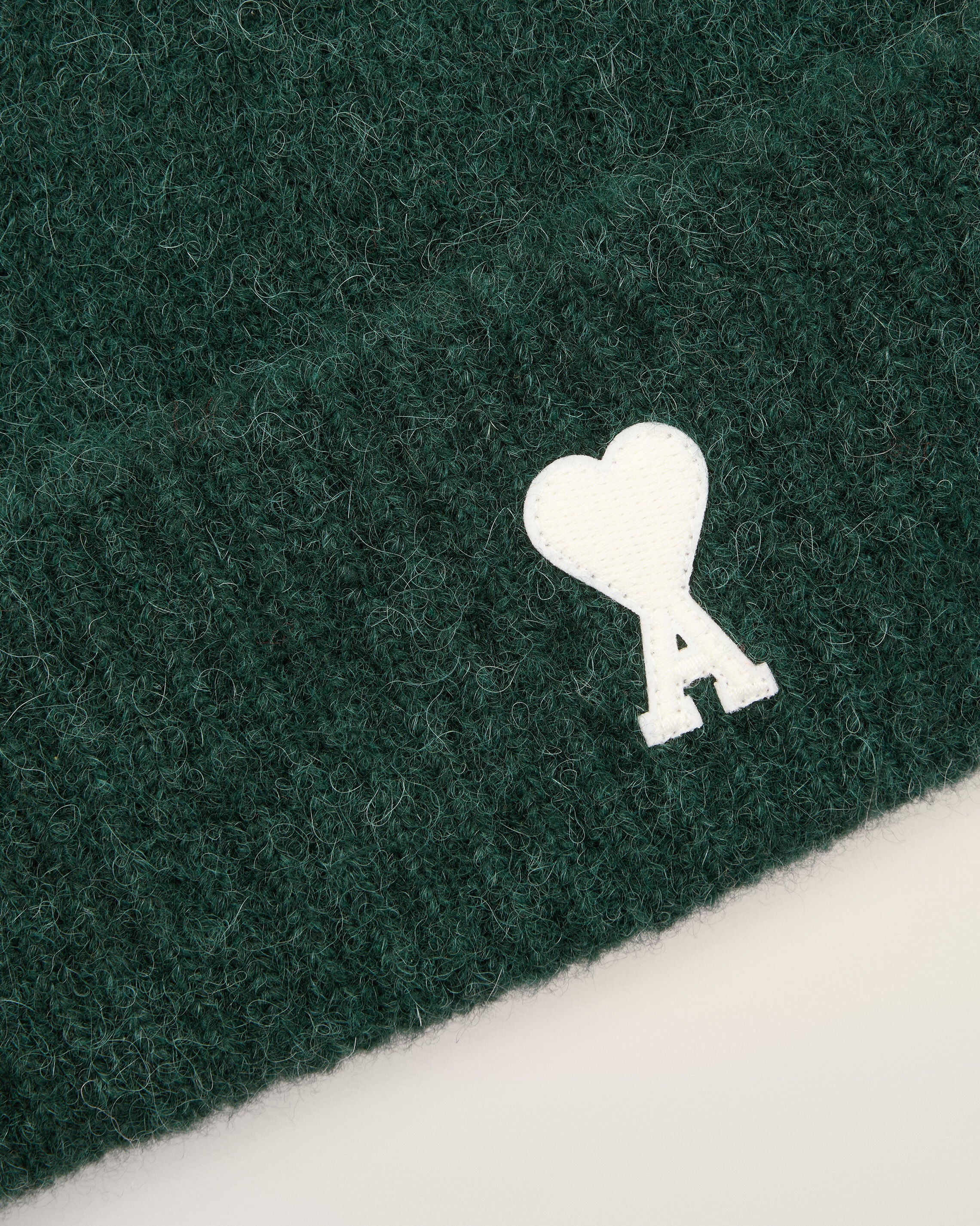 Gorro Ami de Cœur de alpaca verde - 9