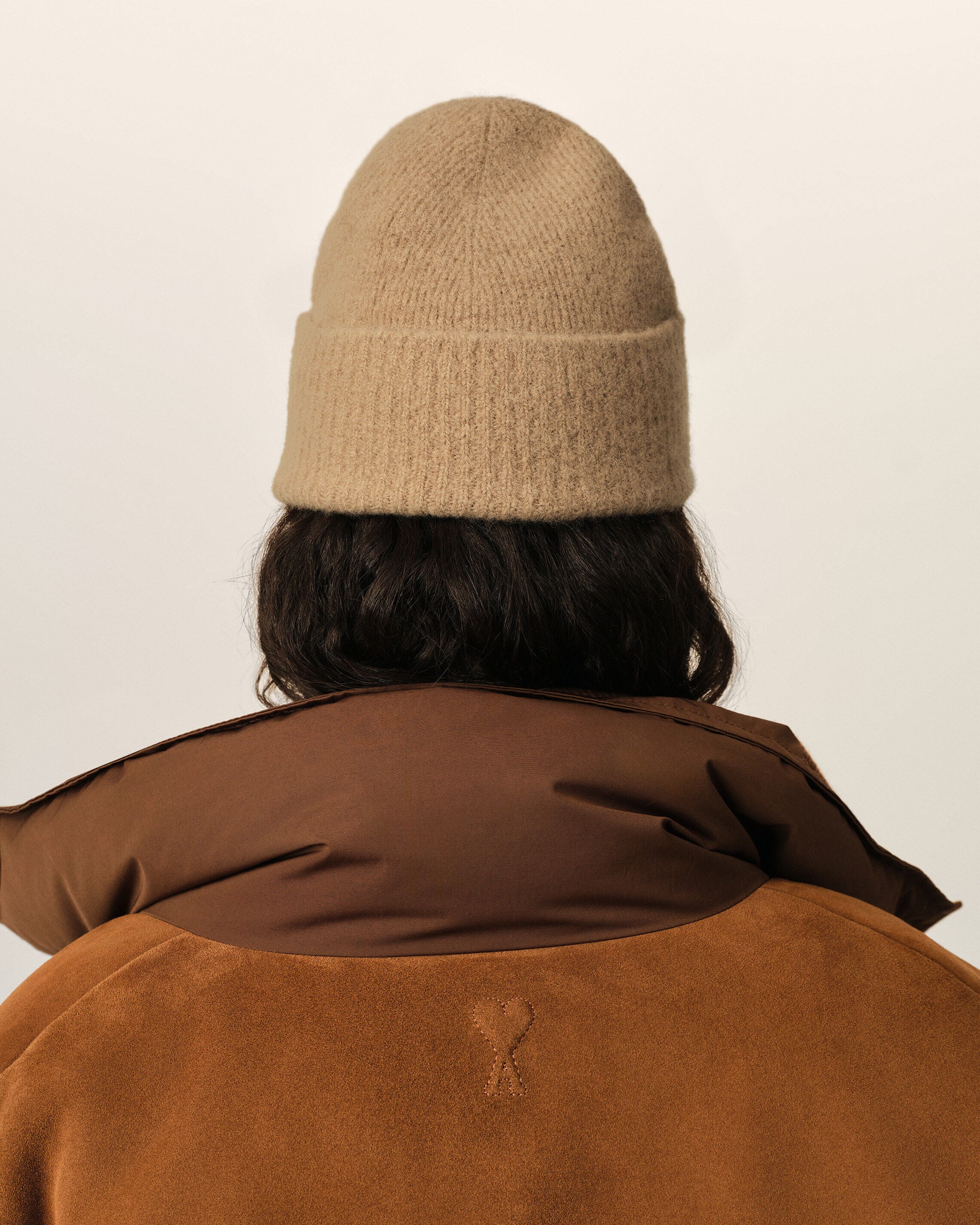 Gorro Ami de Cœur de alpaca beige - 12