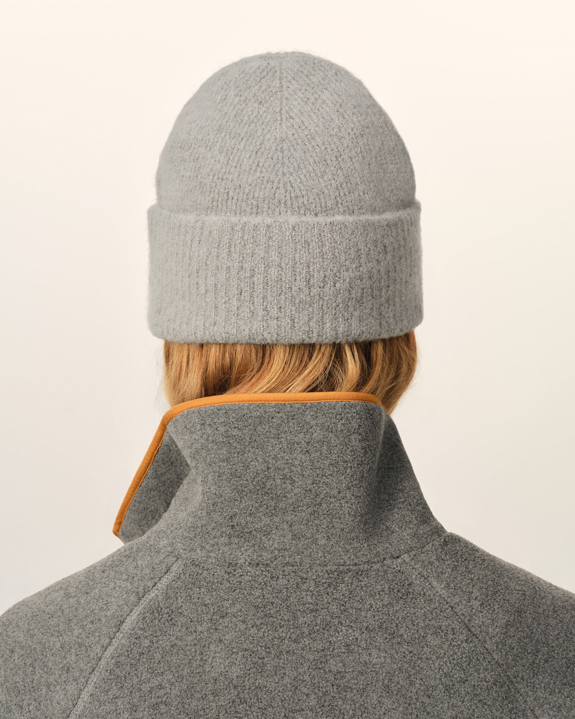 Gorro Ami de Cœur de alpaca gris - 12