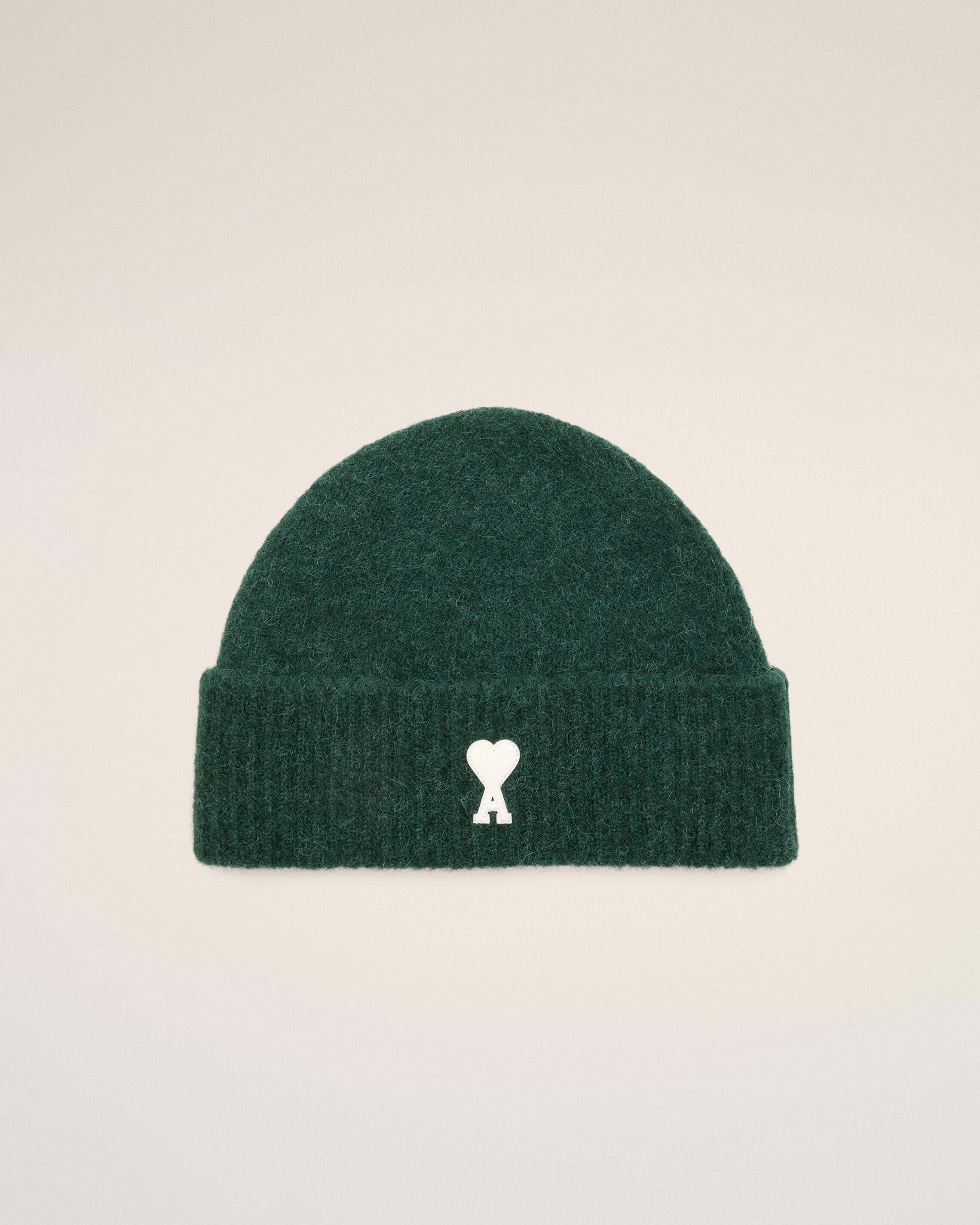 Gorro Ami de Cœur de alpaca verde - 7