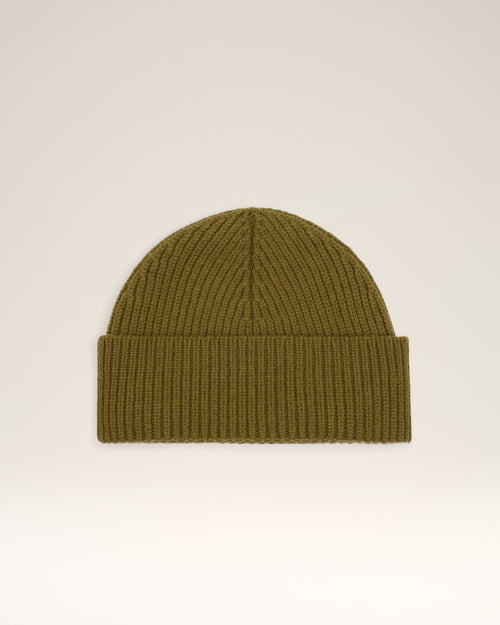 Khaki Wool Ami De Coeur Beanie - 10 - Ami Paris