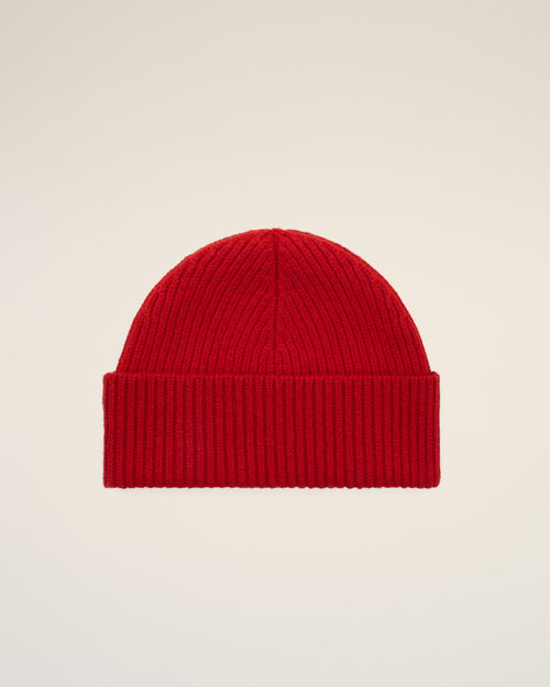 Bonnet rouge en laine Ami de Coeur - Femme - 10 - AMI Paris - Ami Paris