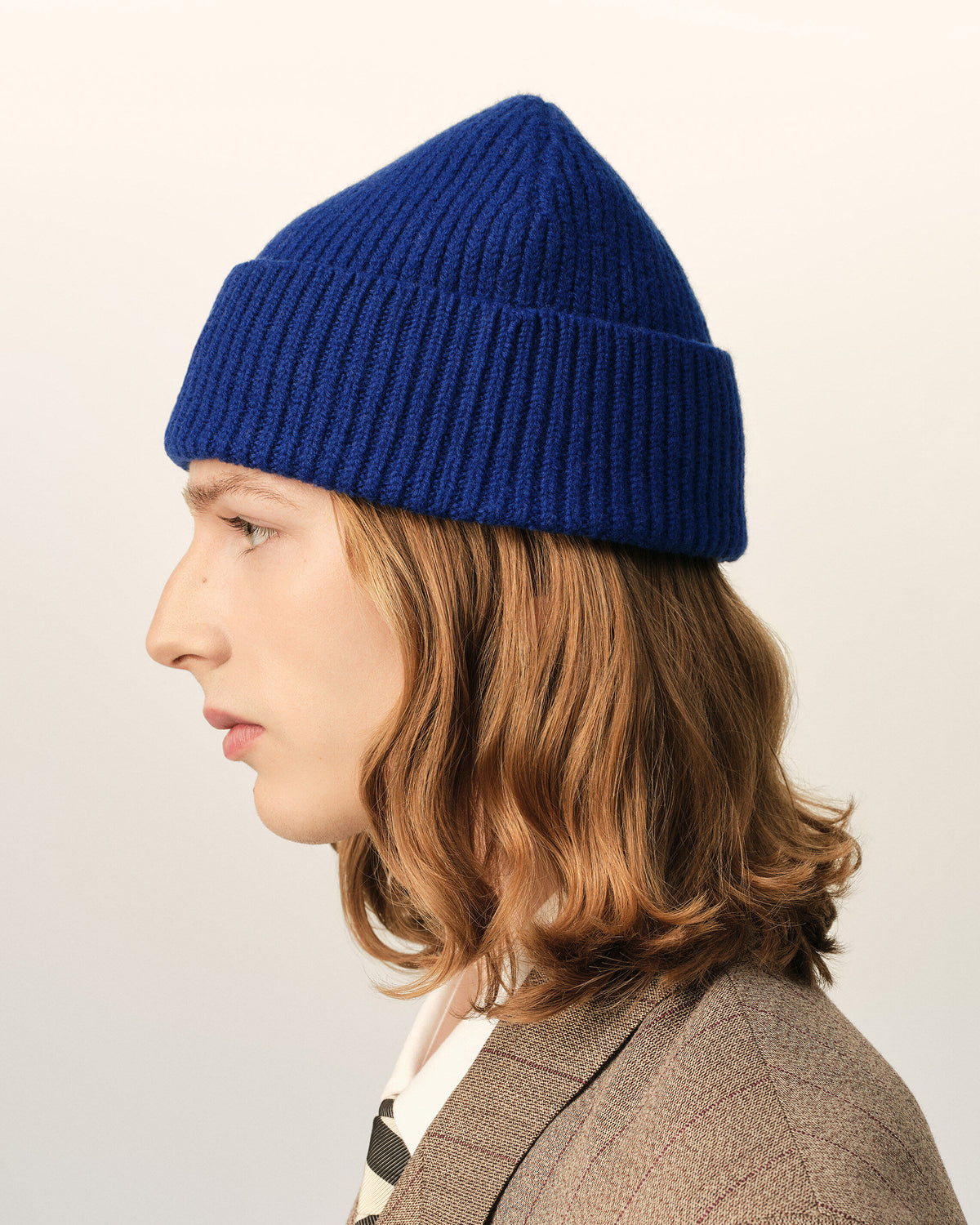 Bonnet bleu en laine Ami de Coeur - 5