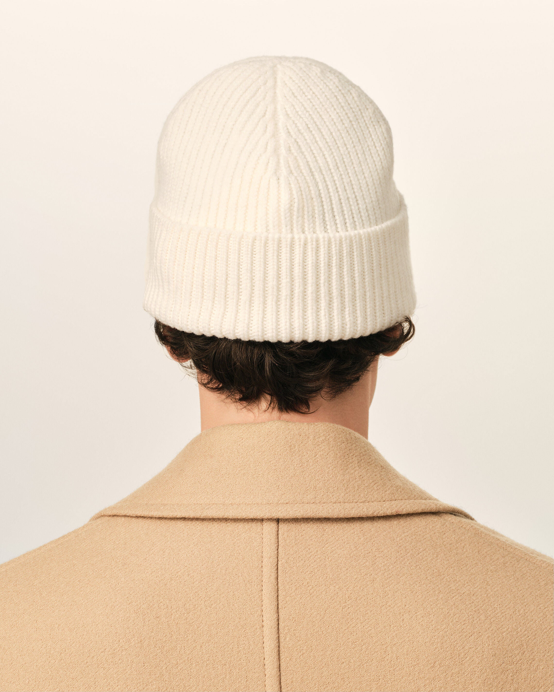 Gorro Ami de Cœur de lana blanca - 6