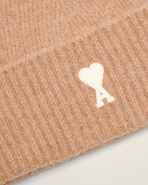 Bonnet Marron Ami De Coeur En Alpaga - 3 - Ami Paris