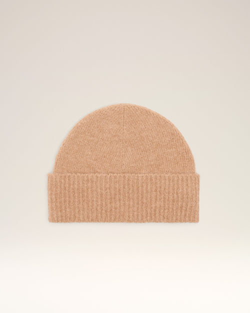 Bonnet Marron Ami De Coeur En Alpaga - 4 - Ami Paris