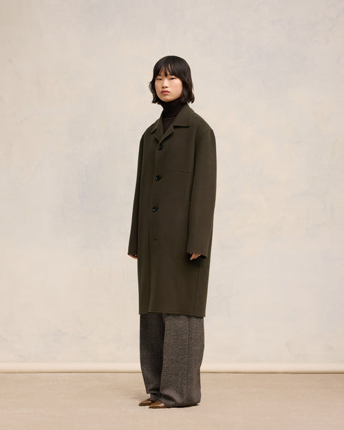 Manteau Car Coat Ceinturé - Femme - 12 - AMI Paris - Ami Paris