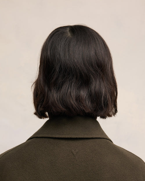 Manteau Car Coat Ceinturé - Femme - 10 - AMI Paris - Ami Paris