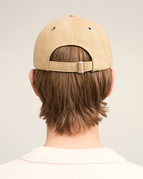 Red Ami de Coeur Embroidery Cap - 6 - Ami Paris