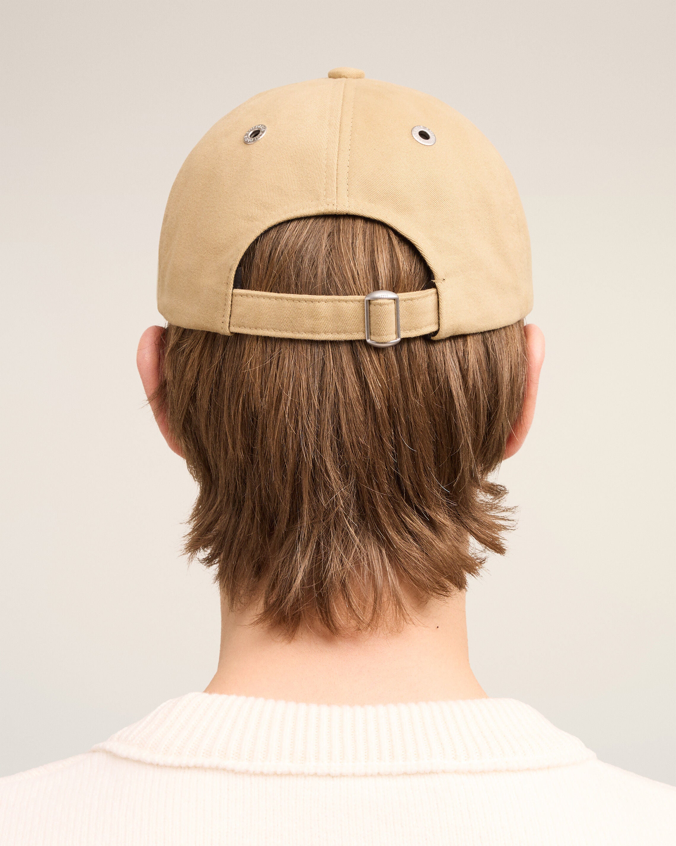 Ami De Coeur 刺繍キャップ サンド | AMI PARIS