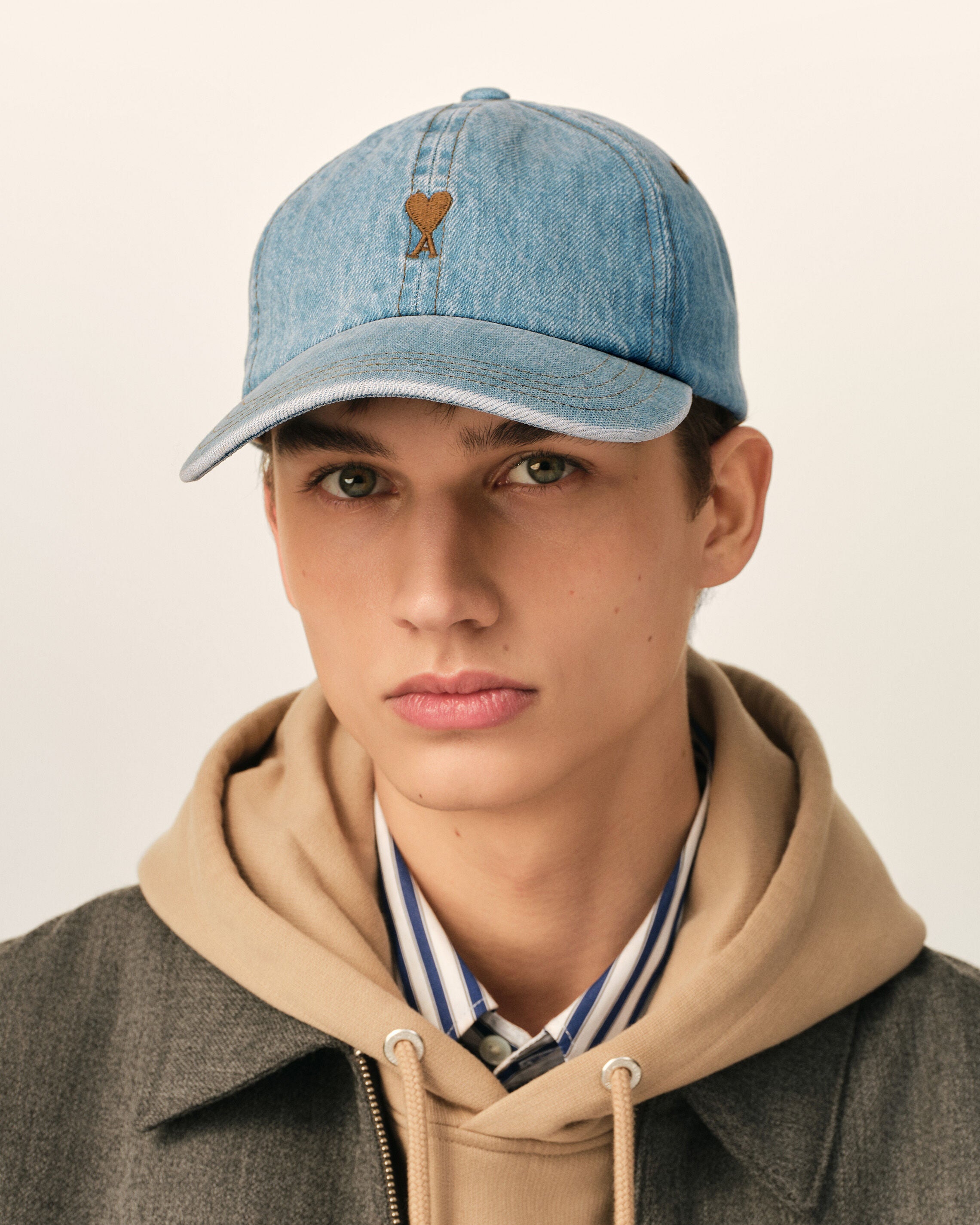 Gorra Ami de Cœur de algodón denim azul - 2
