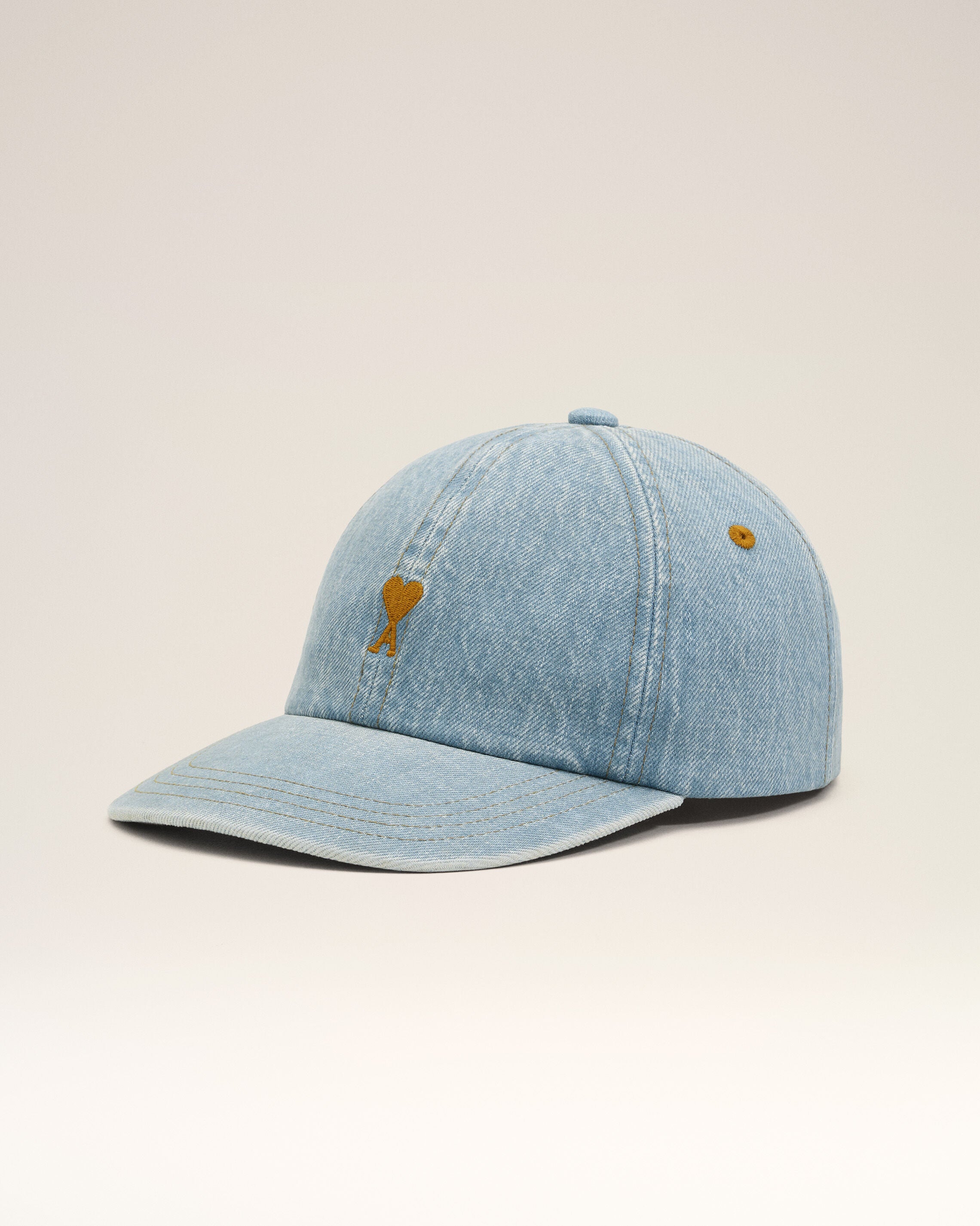 Gorra Ami de Cœur de algodón denim azul - 1