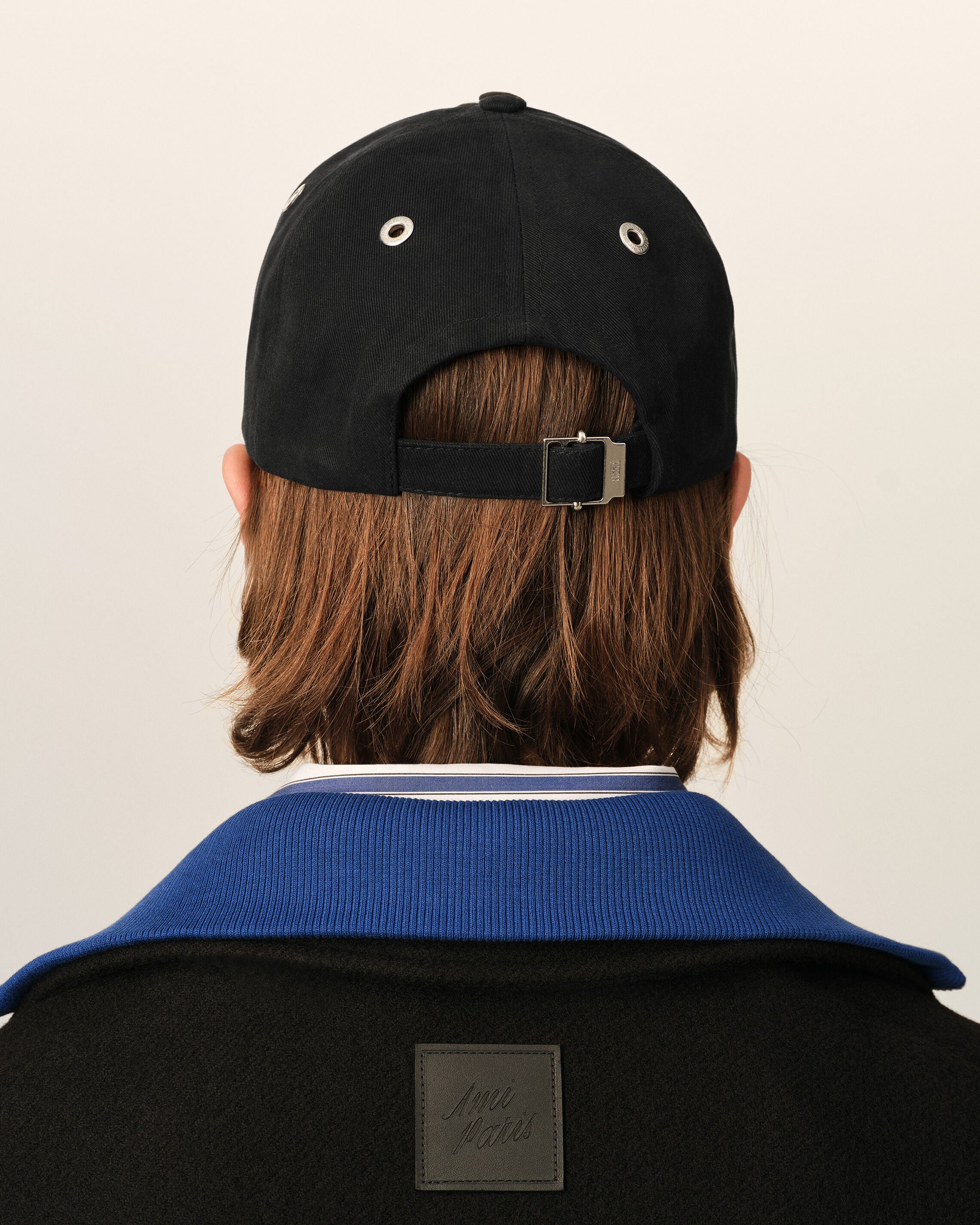 Black cotton cap with Ami de Coeur - 12