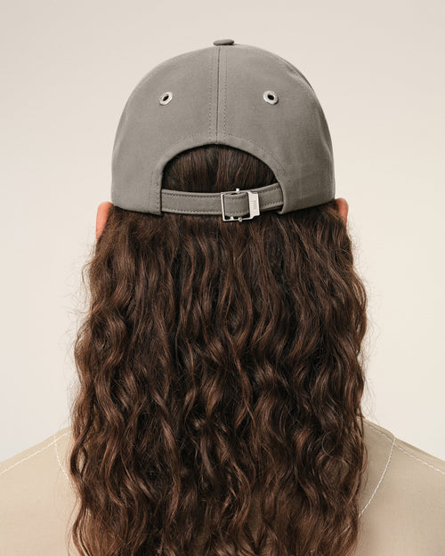 Grey Cotton Ami De Coeur Embroidery Cap - 6 - Ami Paris