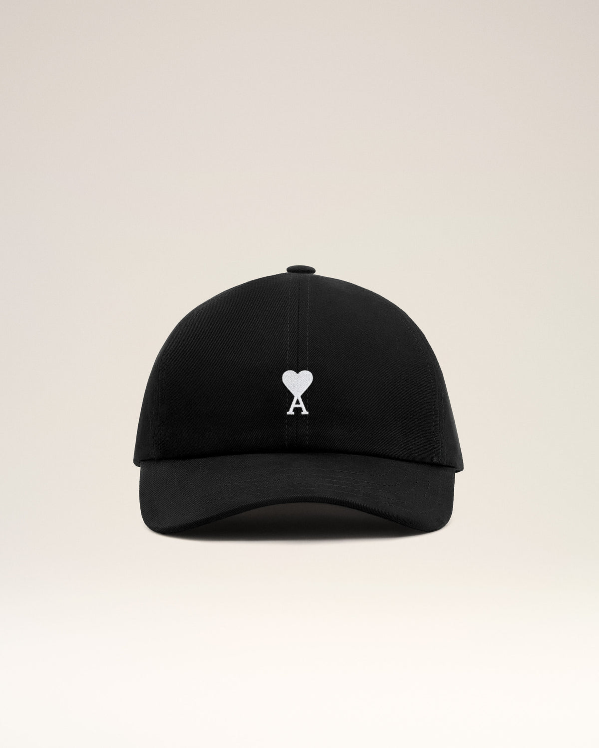Gorra Ami de Cœur de algodón negra - 4