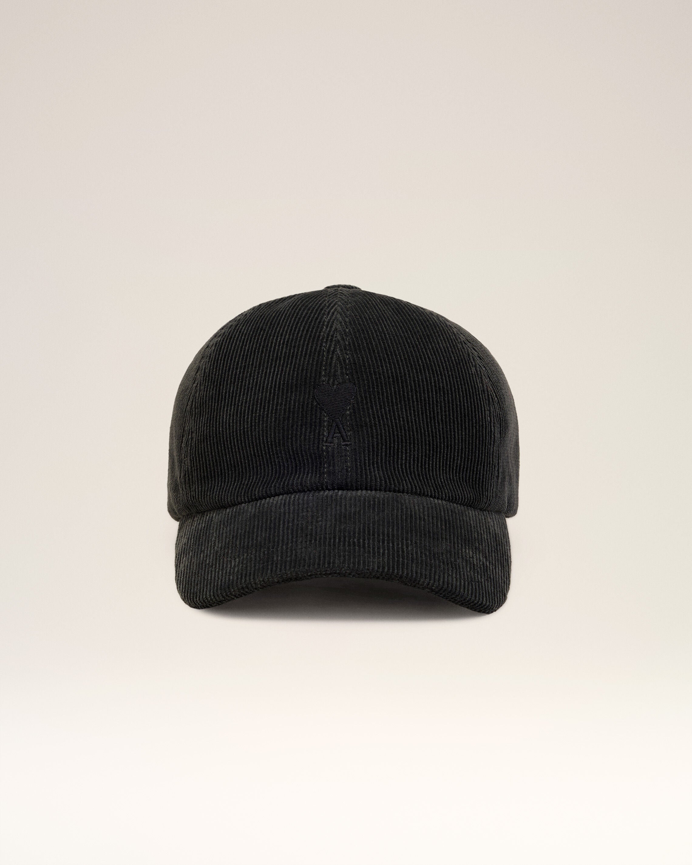 ブラック コットン Ami De Coeur コーデュロイ キャップ アンスラ