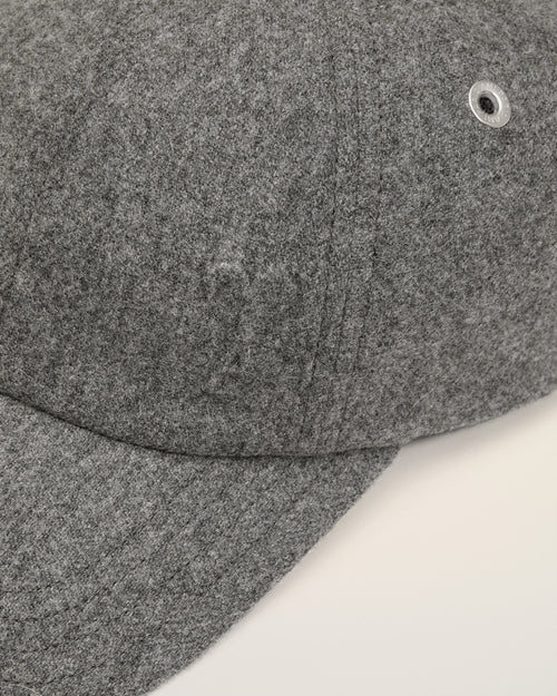 Casquette Grise Ami De Coeur Embossé En Laine - 3 - Ami Paris