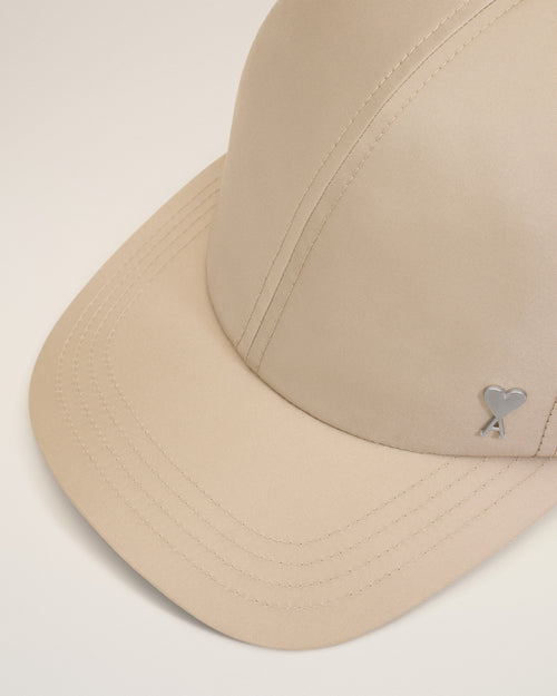 Casquette Beige Rivet Ami De Coeur en Nylon - 3 - Ami Paris